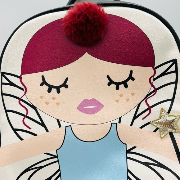 LUV BETSEY BALLERINA FAIRY BACKPACK WITH KEYCHAIN AND LUGGAGE TAG - Picture 3 of 16